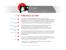Tablet Screenshot of kindundumwelt.ch